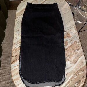 Frank & Eileen Charcoal Pencil Skirt